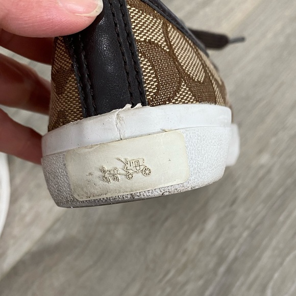 Authentic Coach Empire Brown Sneaker- size: us5B. EUR 35 - Picture 9 of 16